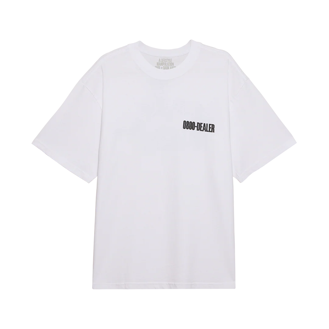 0800-DEALER T-SHIRT - White
