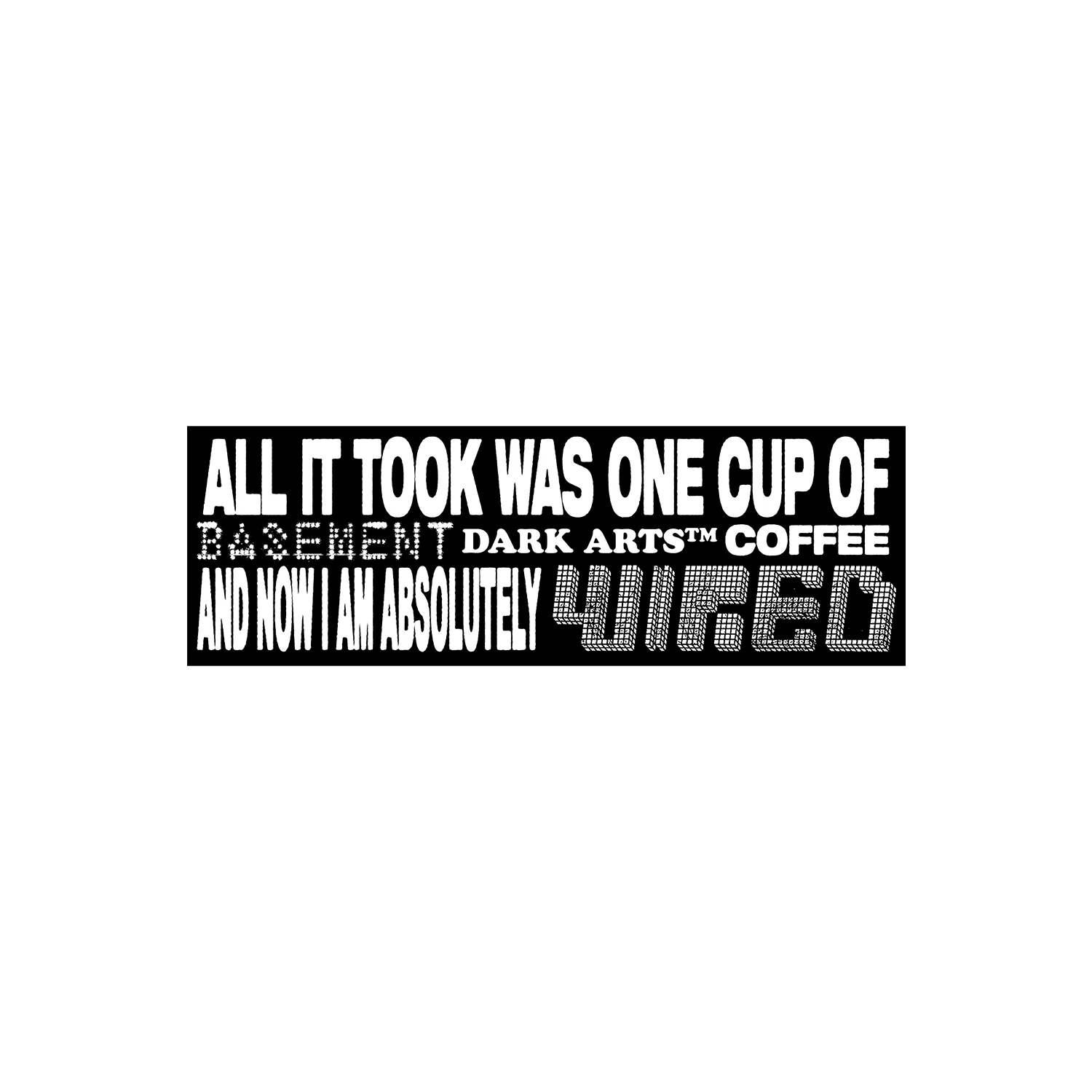 WIRED - Bumper Sticker